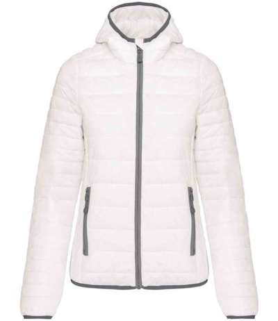Kariban Ladies Lightweight Hooded Padded Jacket