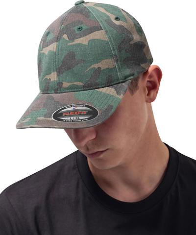 Flexfit garment washed camo