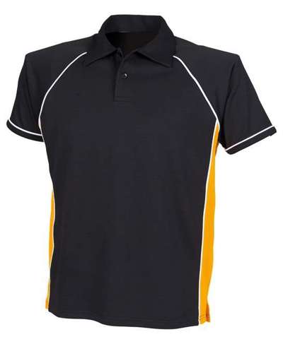 Kids Piped Performance Polo