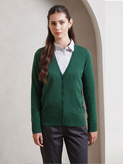 Ladies Button Knitted Cardigan