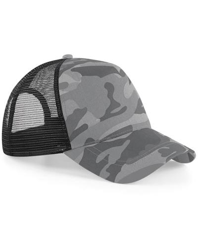 Camo Snapback Trucker Cap