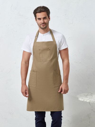 Premier Cotton Chino Bib Apron
