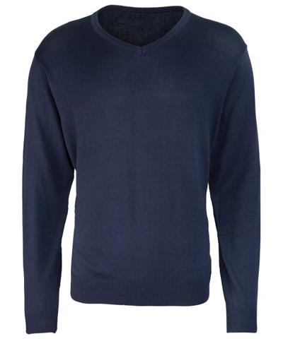 V Neck Knitted Sweater