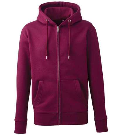 Mens Organic Full Zip Hoodie