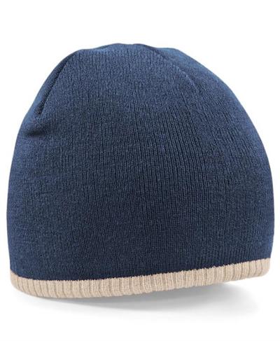 Beechfield Two Tone Beanie Knitted Hat