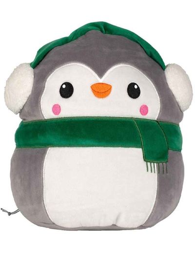 Squidgy Animals Grey/white Penguin