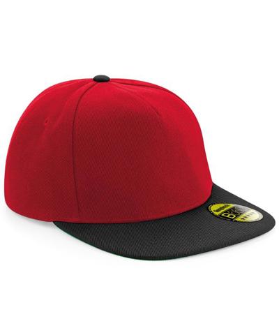 Flat Peak Snapback Cap