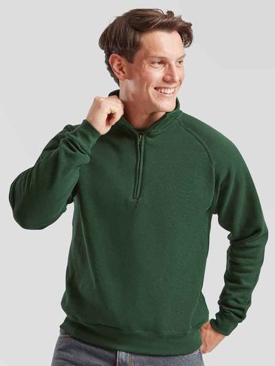 Classic Zip Neck Sweat
