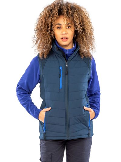Result Black Compass Softshell Gilet