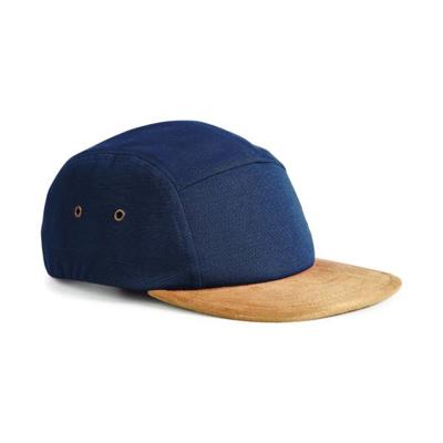 Suede Peak 5 Panel Cap