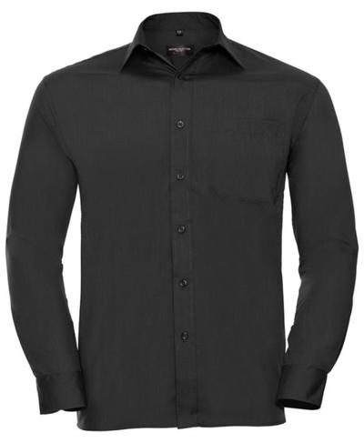 Men's Long Sleeve Easy Care Poplin Shirt