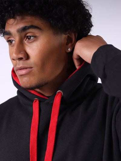 Contrast Hoodie