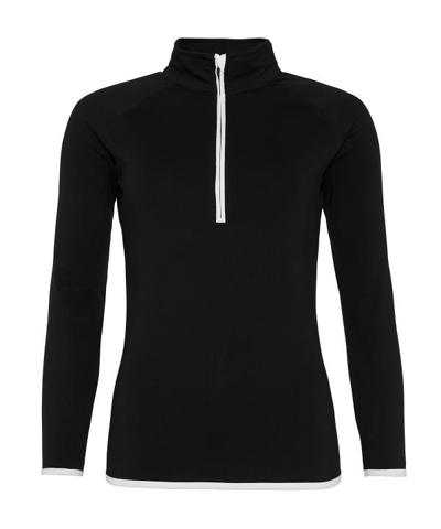 Girlie Cool ½ Zip Sweat