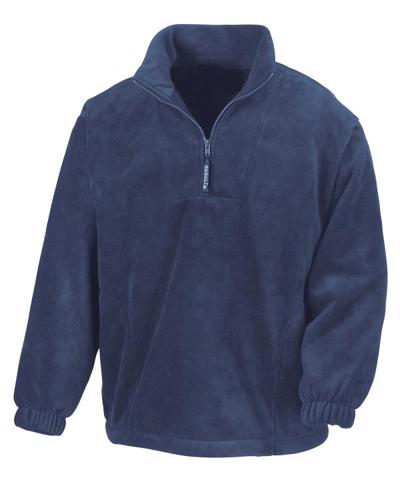 Unlined Active 1/4 Zip Fleece Top