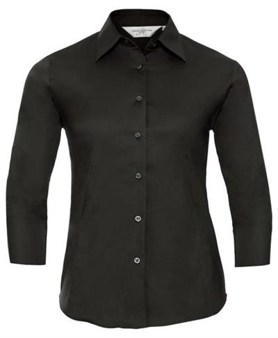 Ladies' 3/4 Sleeve Easy Care Fitted Shirt