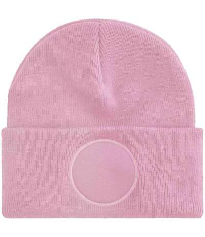 Circular patch printers beanie