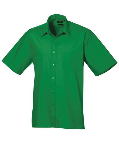 Short Sleeve Poplin Shirt