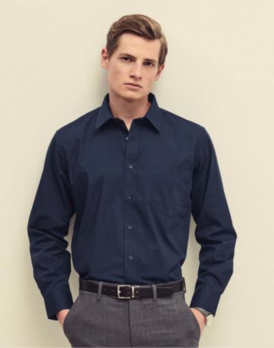 Long Sleeve Poplin Shirt