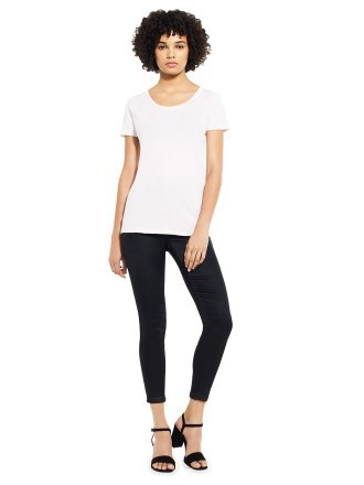 WOMEN'S OPEN NECK T-SHIRT