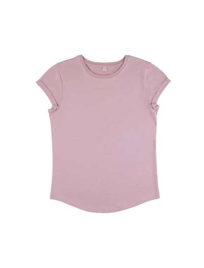 Women's Rolled Sleeve T Shirt