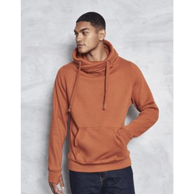 Cross Neck Hoodie