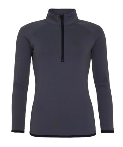 Girlie Cool ½ Zip Sweat