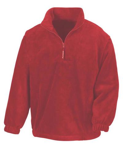 Unlined Active 1/4 Zip Fleece Top