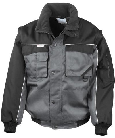 Workguard Zip Sleeve Heavy Duty Pilot Jacket