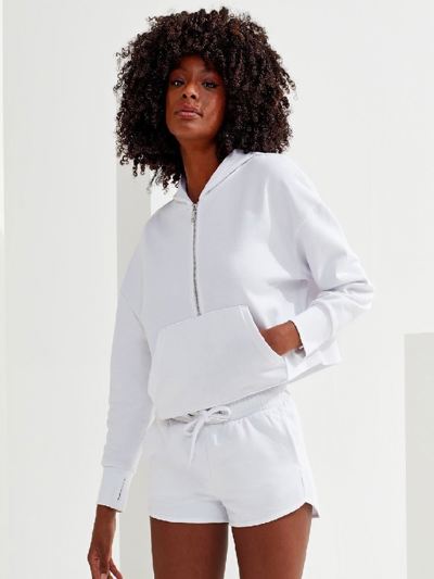 Women' 1/2 zip hoodie