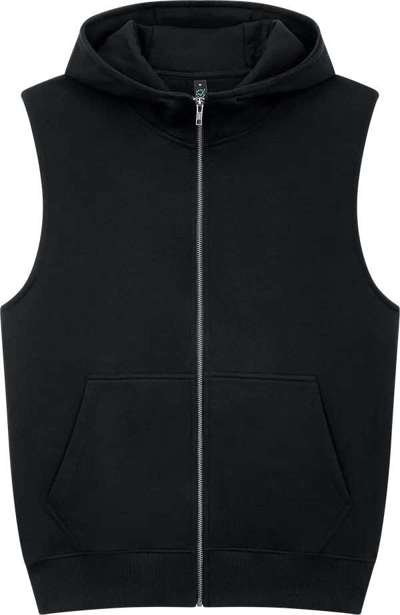 Sleeveless Full Zip Hoodie