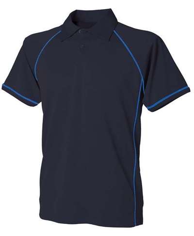 Kids Piped Performance Polo