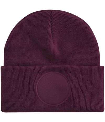 Circular patch printers beanie