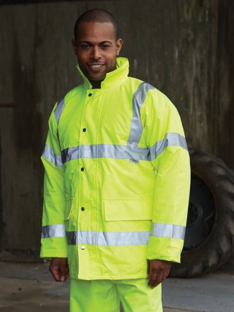 Hi Vis Contractor Jacket