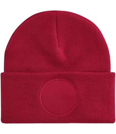 Circular patch printers beanie