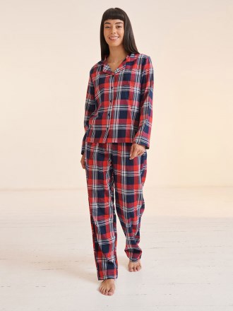 Womens Tartan Lounge Set
