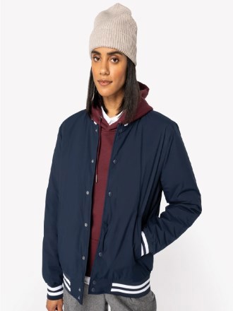 Unisex Varsity Padded Jacket
