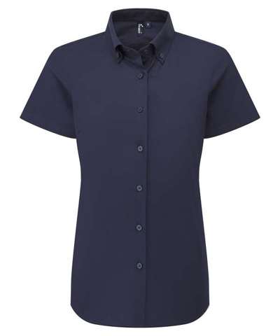 Ladies Supreme Short Sleeve Oxford Shirt