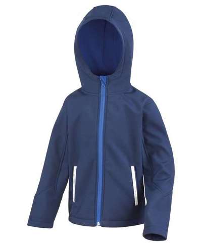 Result Core Junior Hooded Softshell Jkt