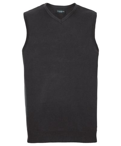 V Neck Sleevless Knitted Pullover