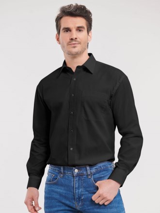 Russell Collection L/S Pure Cotton Shirt