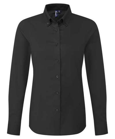 Ladies Supreme Long Sleeve Oxford Shirt