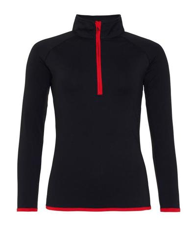 Girlie Cool ½ Zip Sweat