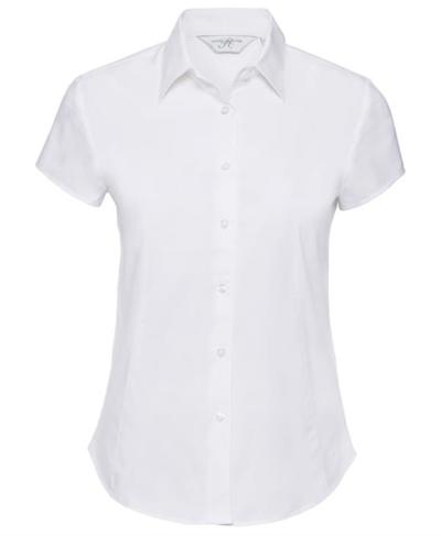 Ladies' Cap Sleeve Easy Care Fitted Shirt