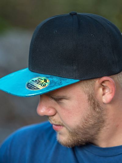 Bronx Glitter Flat Peak Snapback Cap