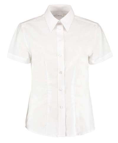 Women's Workplace Oxford Blouse Short Sleeved