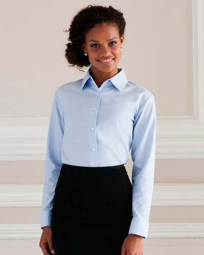 Ladies' Long Sleeve Easy Care Oxford Shirt