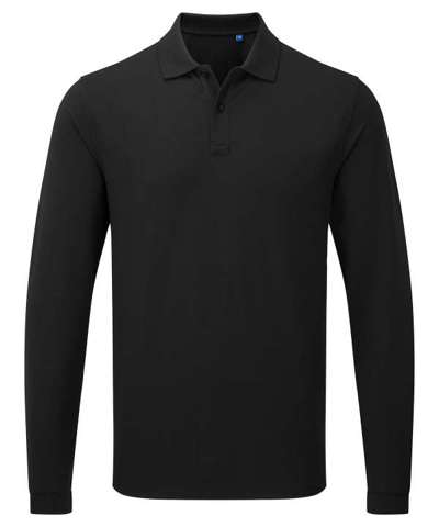 Essential Unisex Long Sleeve Polo Shirt