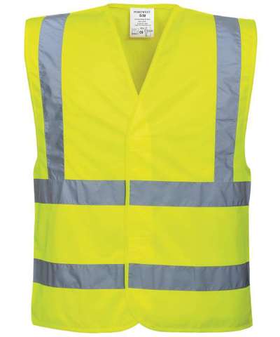 Hi vis two band and brace vest