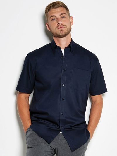Corporate Oxford Shirt Short Sleeved