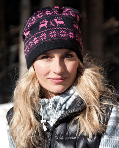 Result Winter Reindeer Snood Hat